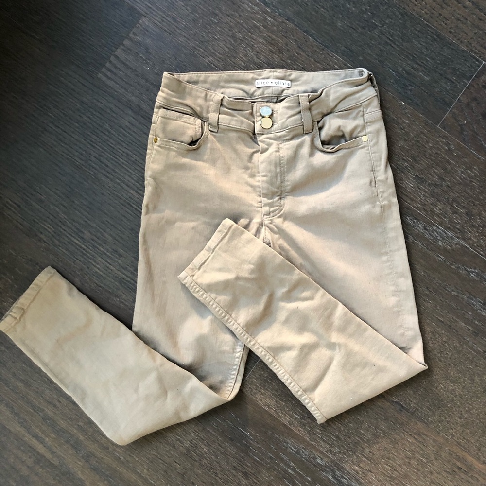 Alice and Olivia cropped pant